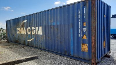 40′ HIGH CUBE SHIPPING CONTAINER - Cargo Worthy - CTBU40HCCW