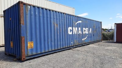 40′ HIGH CUBE SHIPPING CONTAINER - Cargo Worthy - CTBU40HCCW - Image 3