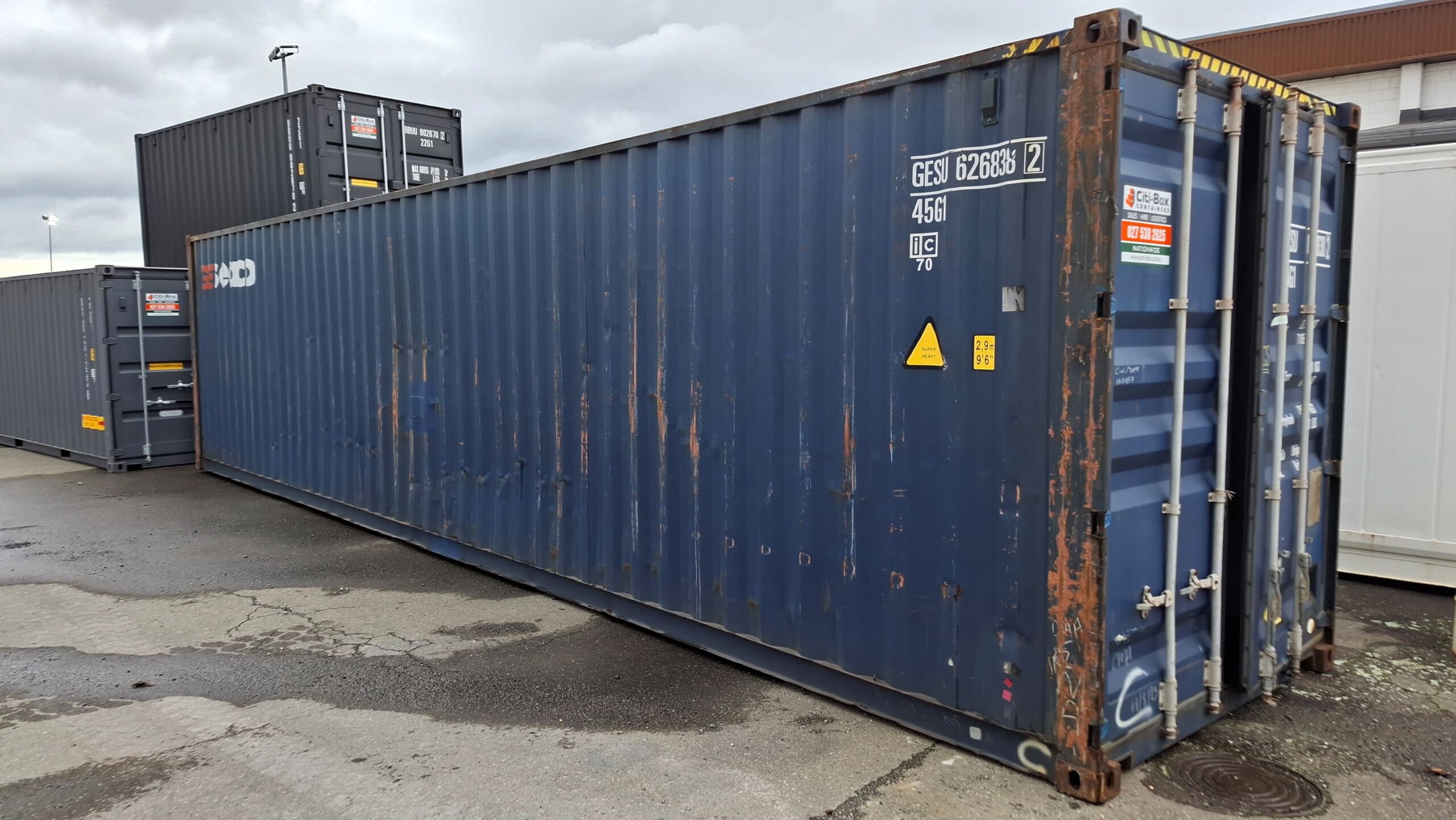 40' High Cube container - Cargo Worthy