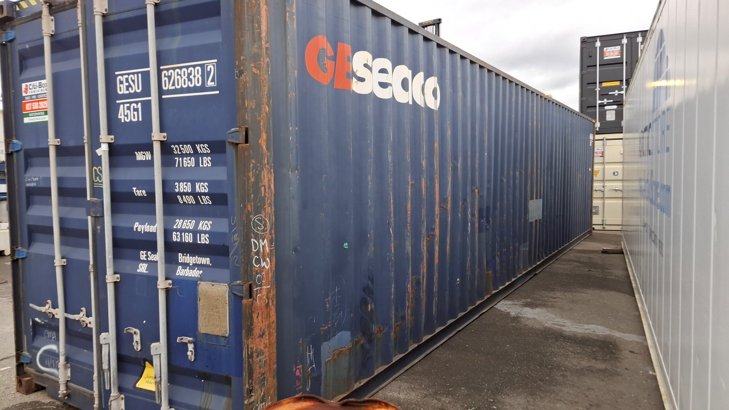 40′ HIGH CUBE CONTAINER - Cargo Worthy - Image 3