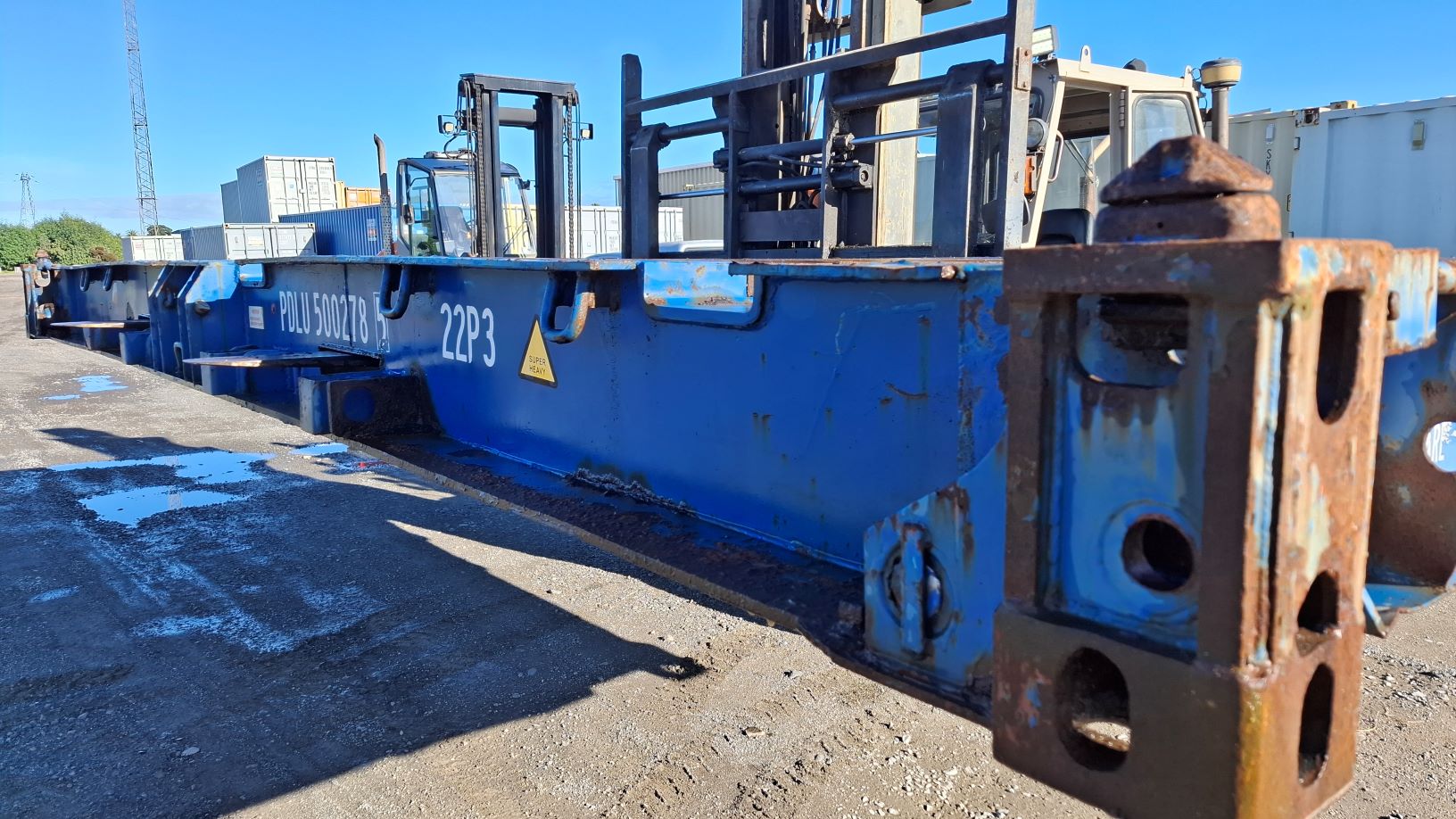 20' Flat Rack - CB20FR - Image 2