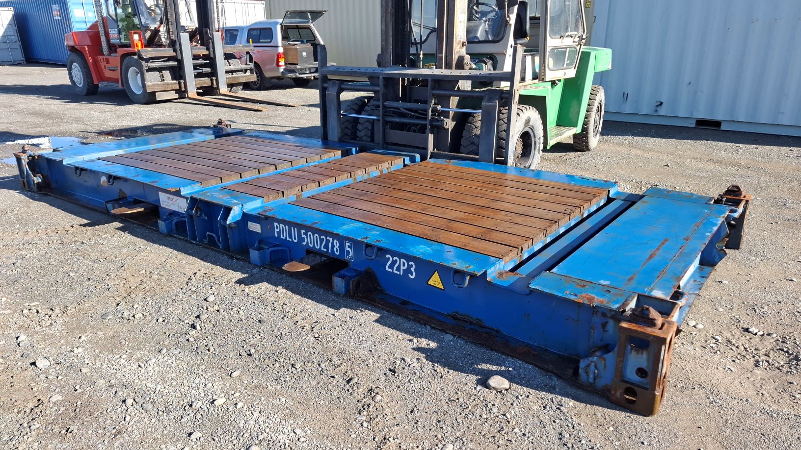 20' Flat Rack - CB20FR - Image 6