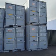 Smaller containers. 10' High cube container, 9' container, 8' container. Citi-Box, Citibox, Citybox, City Box
