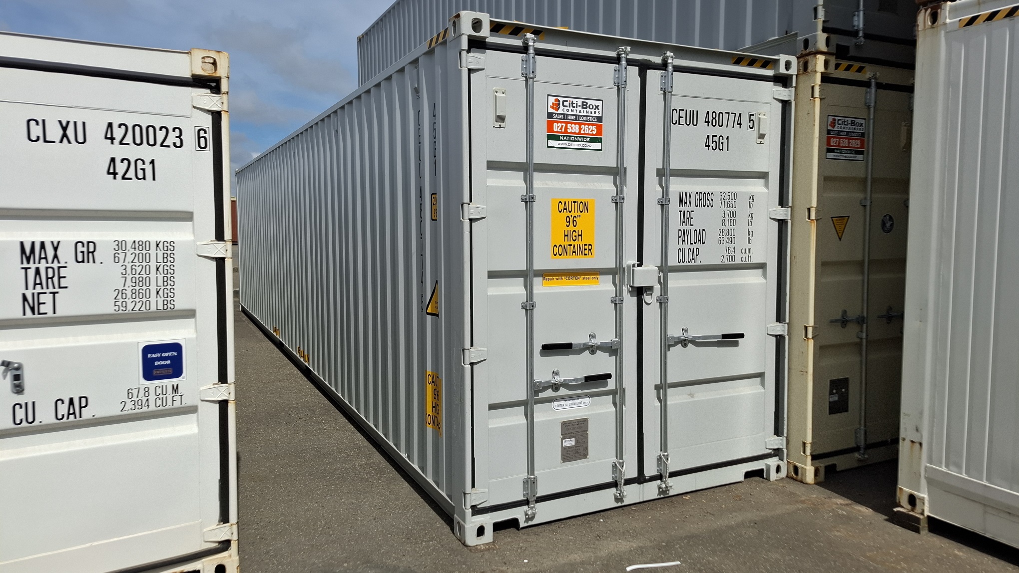 40' High Cube container for sale