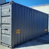 20′ DOUBLE DOOR CONTAINER - dark grey