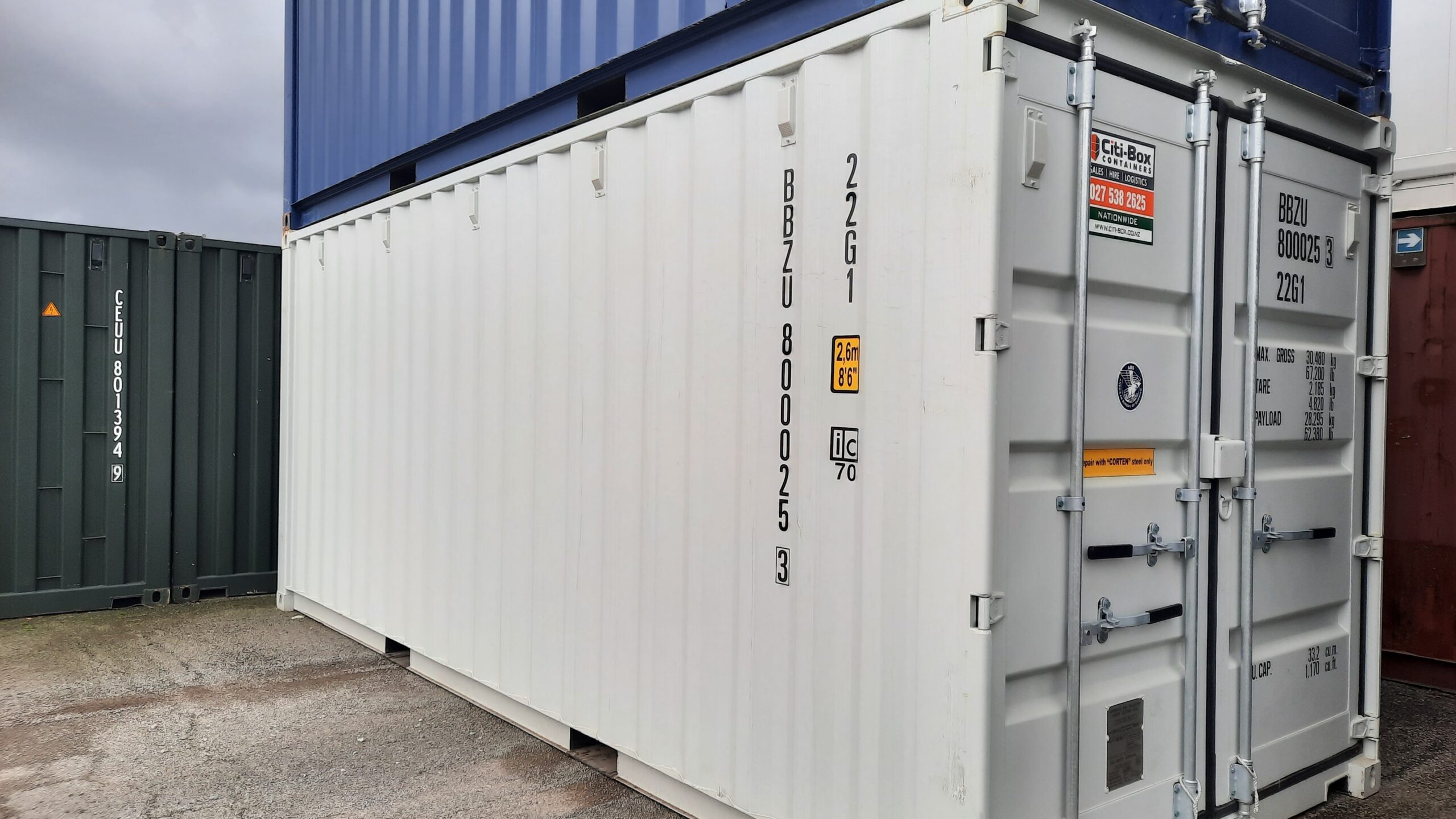 20' shipping container for sale - Wanganui. Clean dry storage