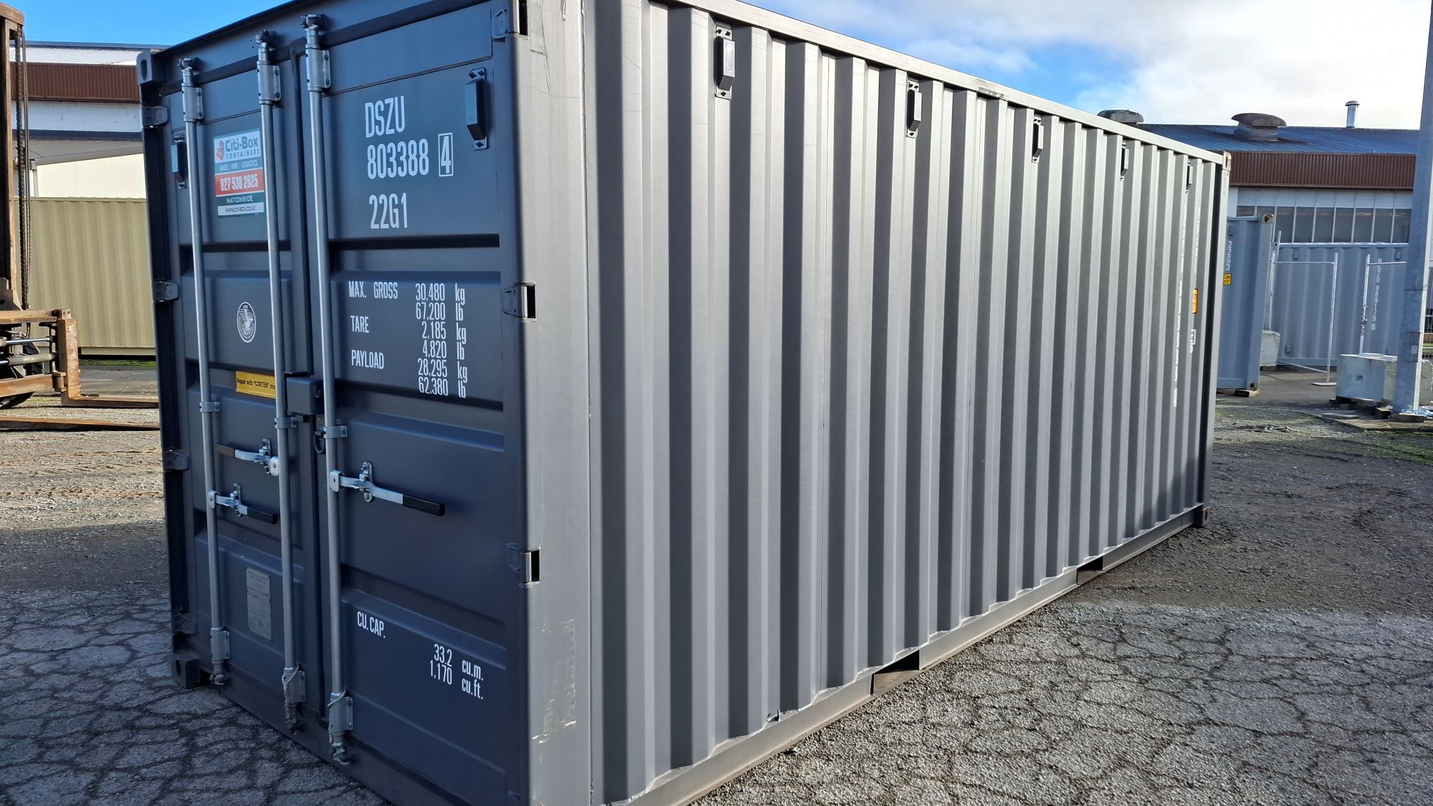 20' container for sale - Reliable Storage Solution.