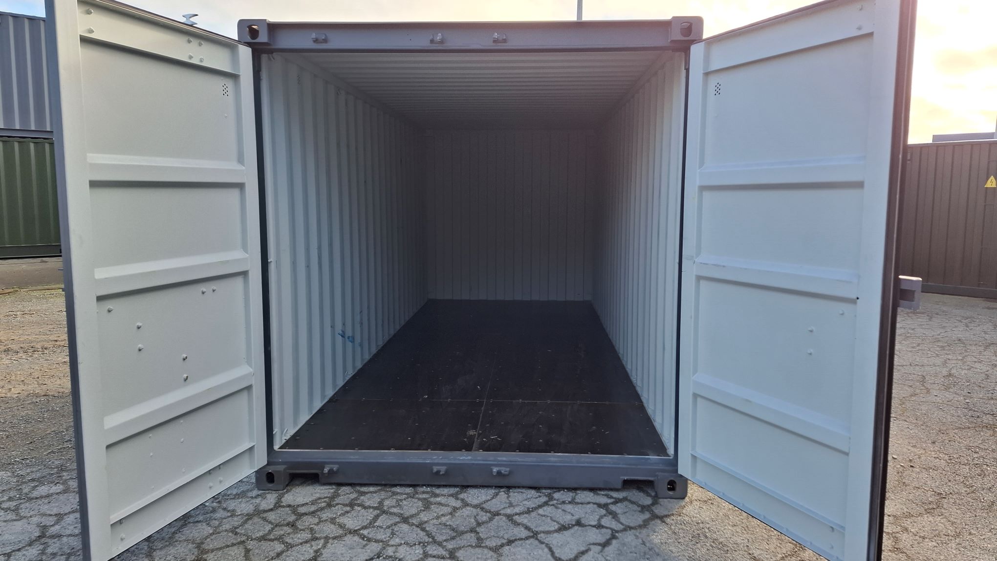 Near new, One Trip 20 ft container for sale in Palmerston North.