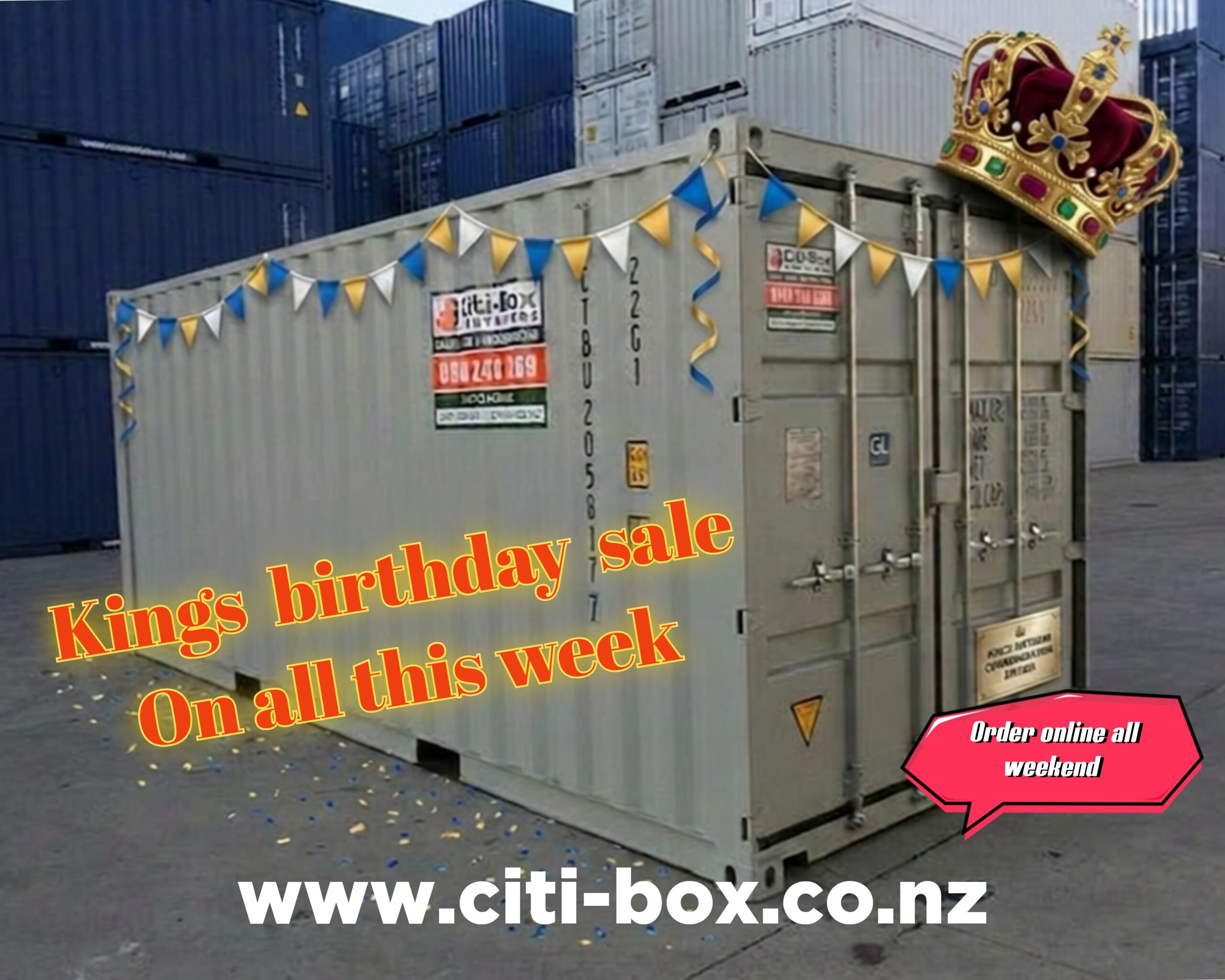 Sale now on - King's Birthday