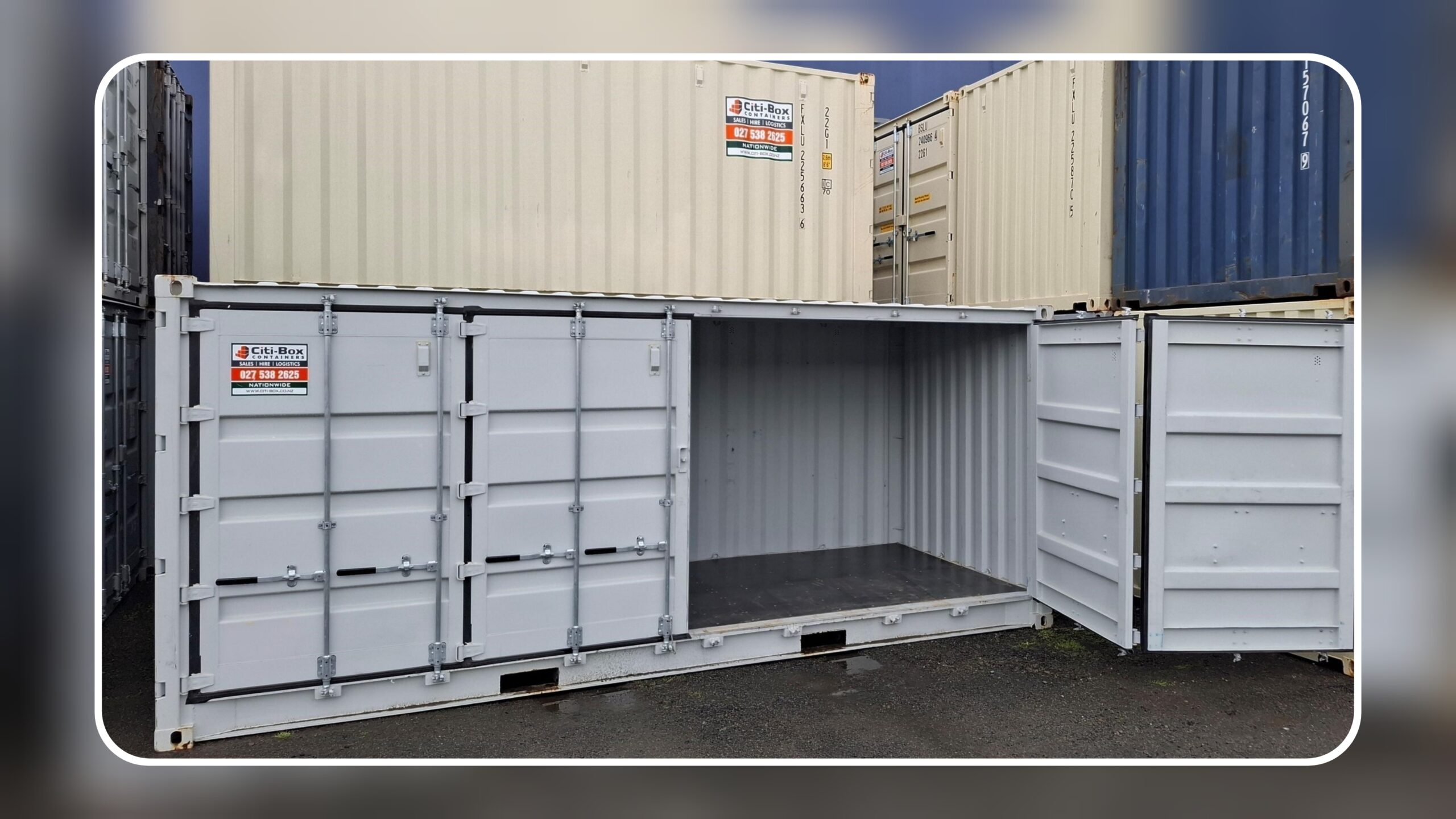Side Opening containers